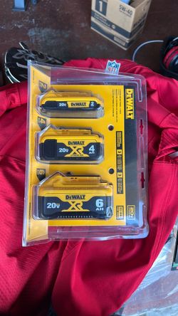 DeWalt 20V Lithium-Ion Battery 3-Pack