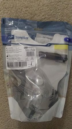 CPAP Full Mask, hose, water tank, filters, etc.