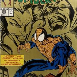 The Amazing Spider-Man #390 Newsstand Variant-Deluxe (Marvel Comics June 1994)
