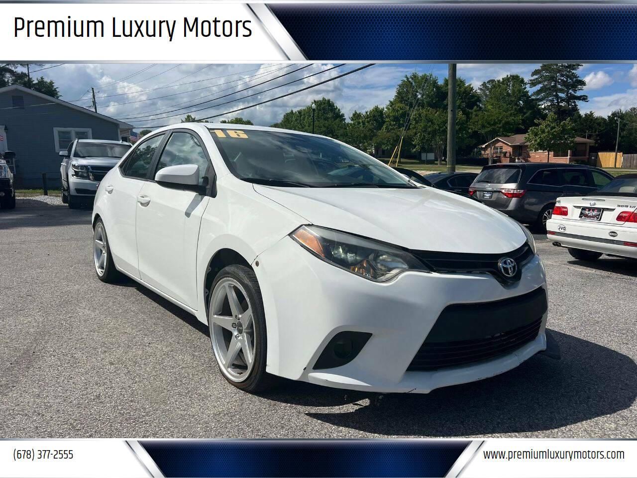 2016 Toyota Corolla