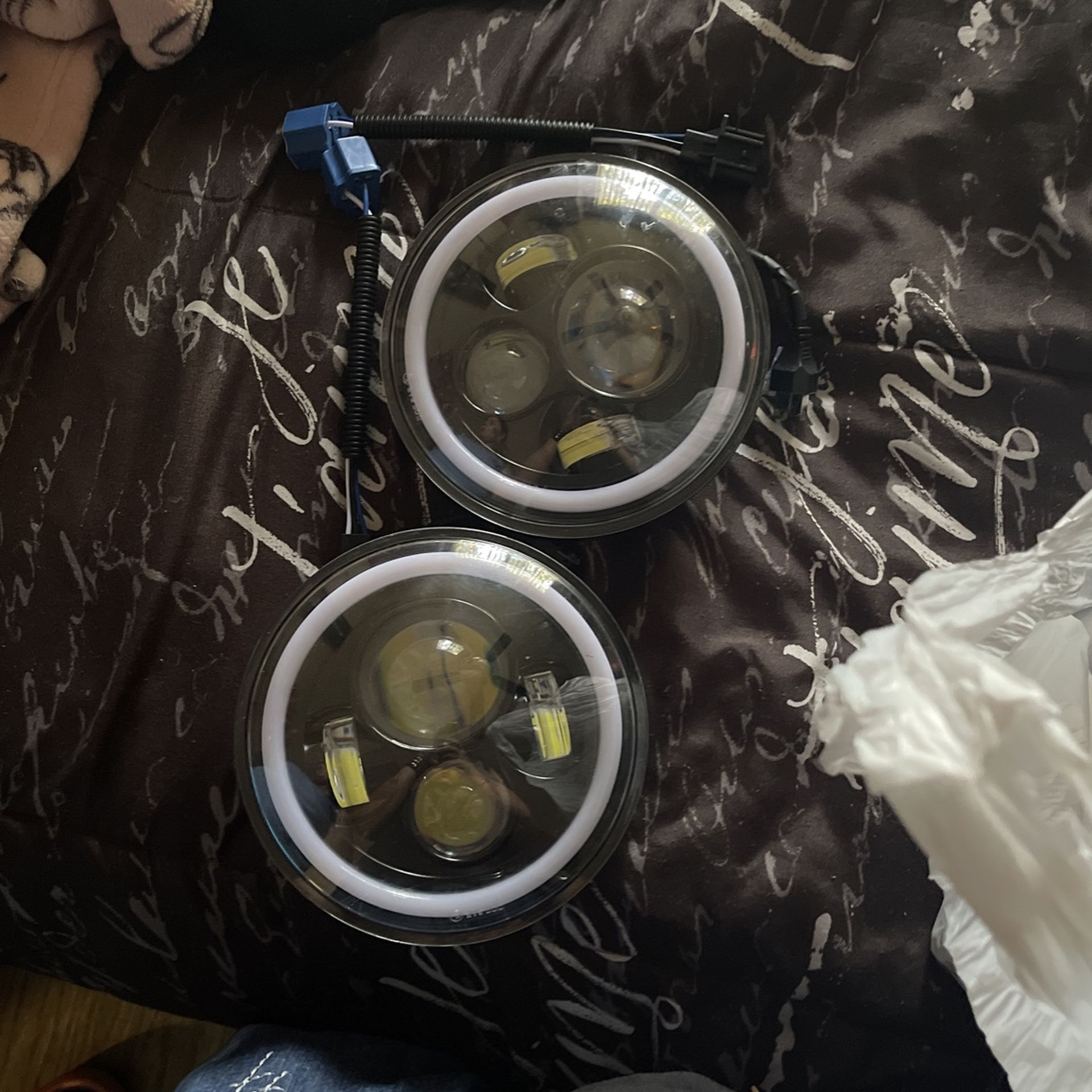 Moclever Jeep Headlights for Sale in Pompano Beach, FL OfferUp