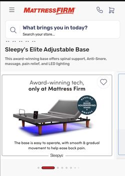 King size Adjustable Mattress Base
