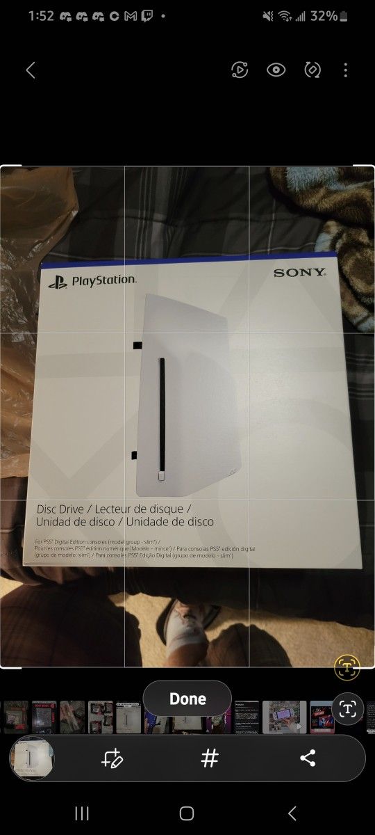 PlayStation 5 disc drive add-on for Slim and Pro models