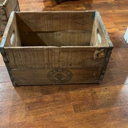 Wood Beer Crate