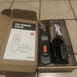 Dog Shock Collar with Remote Control - [2024release] Training Collar IPX7 Waterproof Rechargeable E Collar, 1/2 Mile Beep Vibration Safe Shock Collars