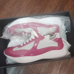 Pink Prada Sneakers