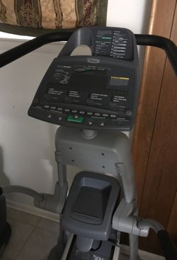 Precor EFX elliptical and matrix upright bike perfect condition practically new both for 700 or best offer.