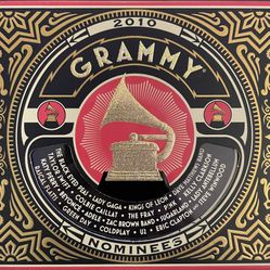 2010 GRAMMY NOMINEES (CD-2010) Taylor Swift-Katy Perry-BEYONCÉ-GREEN DAY!