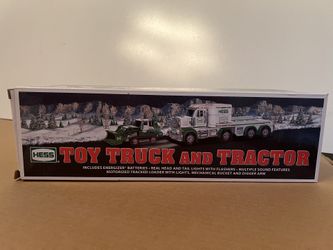 Hess Toy Truck And Tractor Vintage