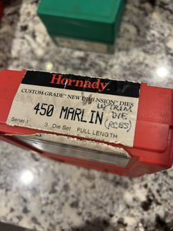 Hornady reloading dies 450 Marlin