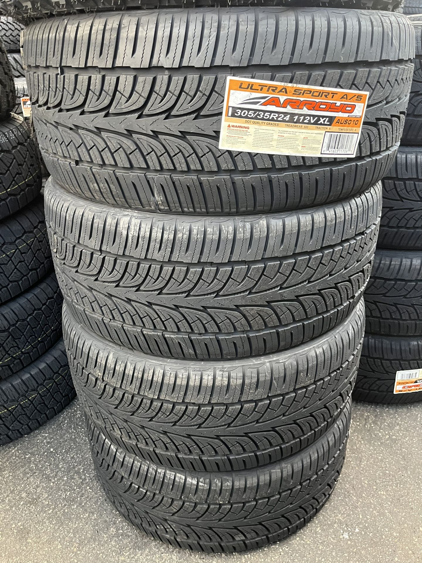 Vendo 305/35/R24 Nuevas Instaladas Y Balanceadas Garantizadas Arroyo 