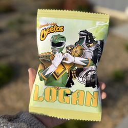 Power Rangers Chip Bags | Party Favors 