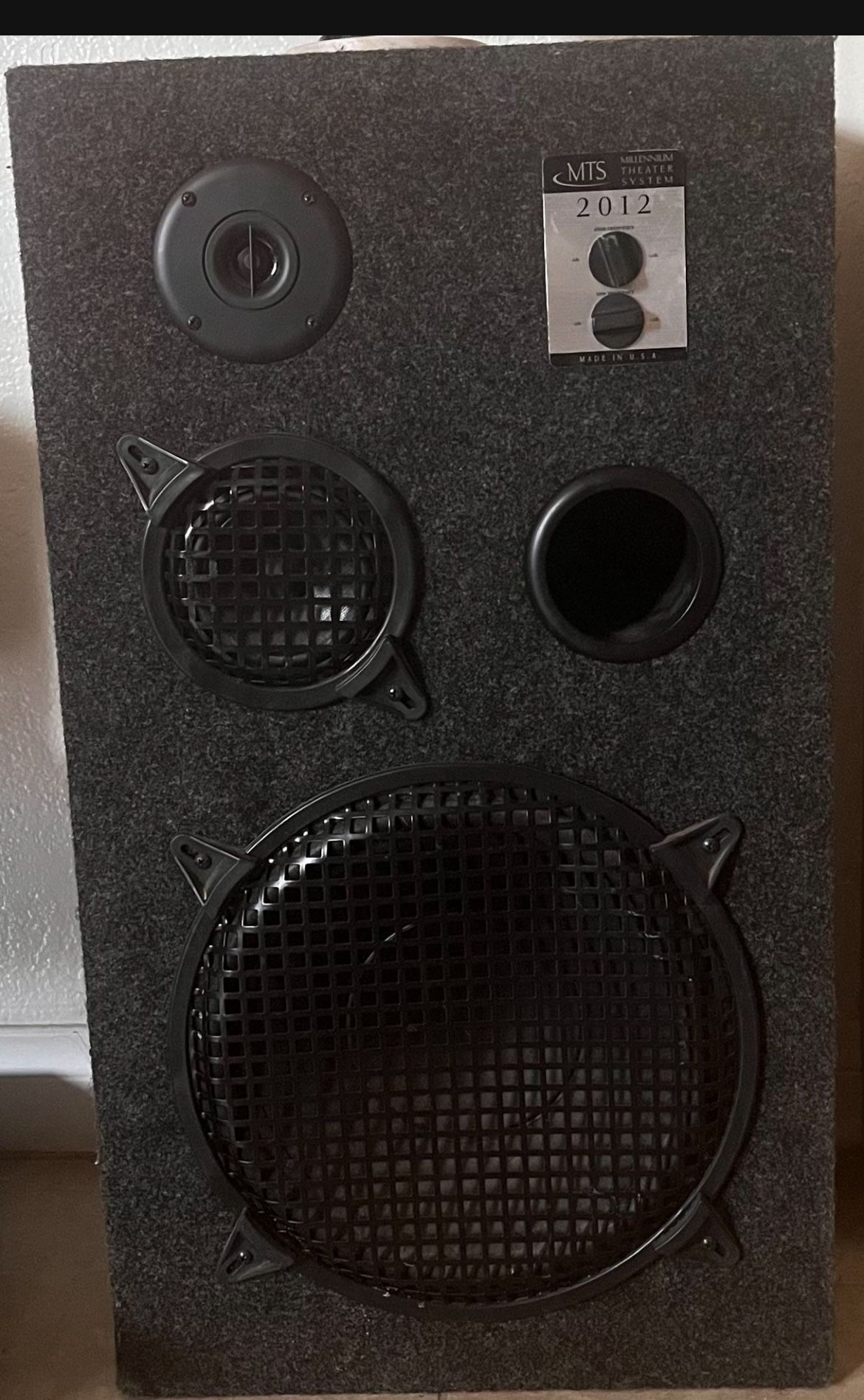 2 Floor Speakers (Millennium MTS model 2012)