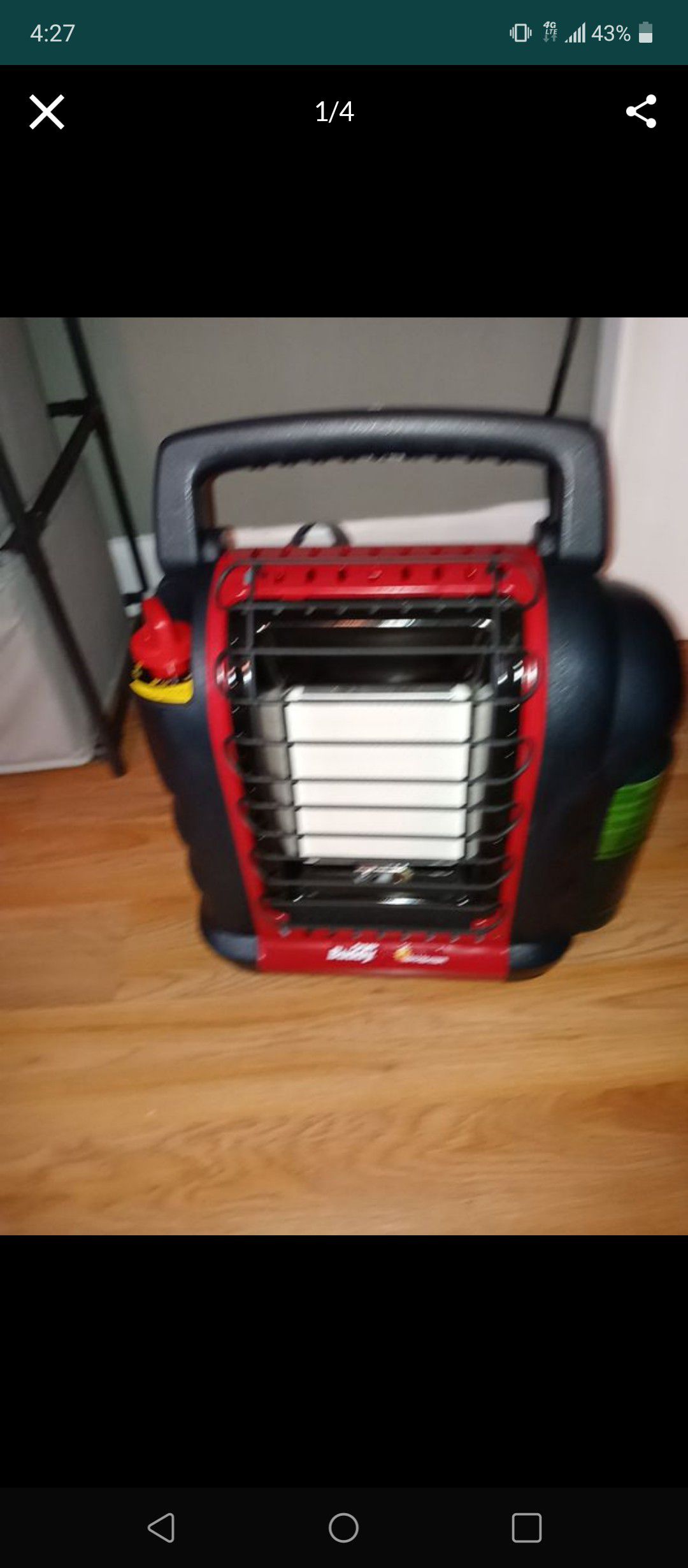 Mr heater Buddy the most purchased small heater out there