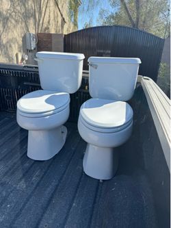 Functioning toilets