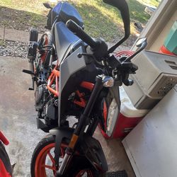 KTM (contact info removed) Model Color Gray Silver And Black And Also Orange 
