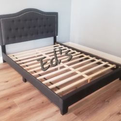 BRAND NEW QUEEN PLATFORM BED FRAME WITH MATTRESS INCLUDED $339