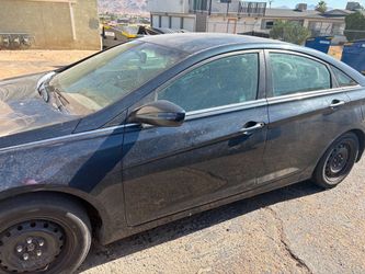 Navy blue 2012 Hyundai Sonata
