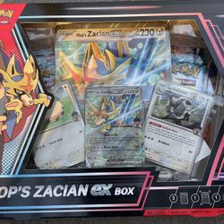 Pokemon Hop's Zacian Ex Box **SEALED**