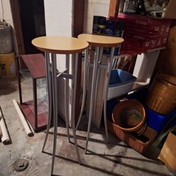 Set Of Accent Tall Tables 