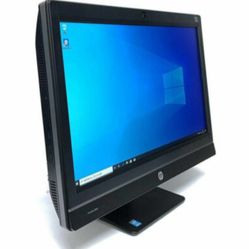 HP 22" Pro Grade All In One PC Desktop Intel Core i5 CPU 8GB RAM 250GB SSD Webcam 1080P LCD Wi-Fi & Bluetooth Wireless Windows Professional 64 Bit OS 