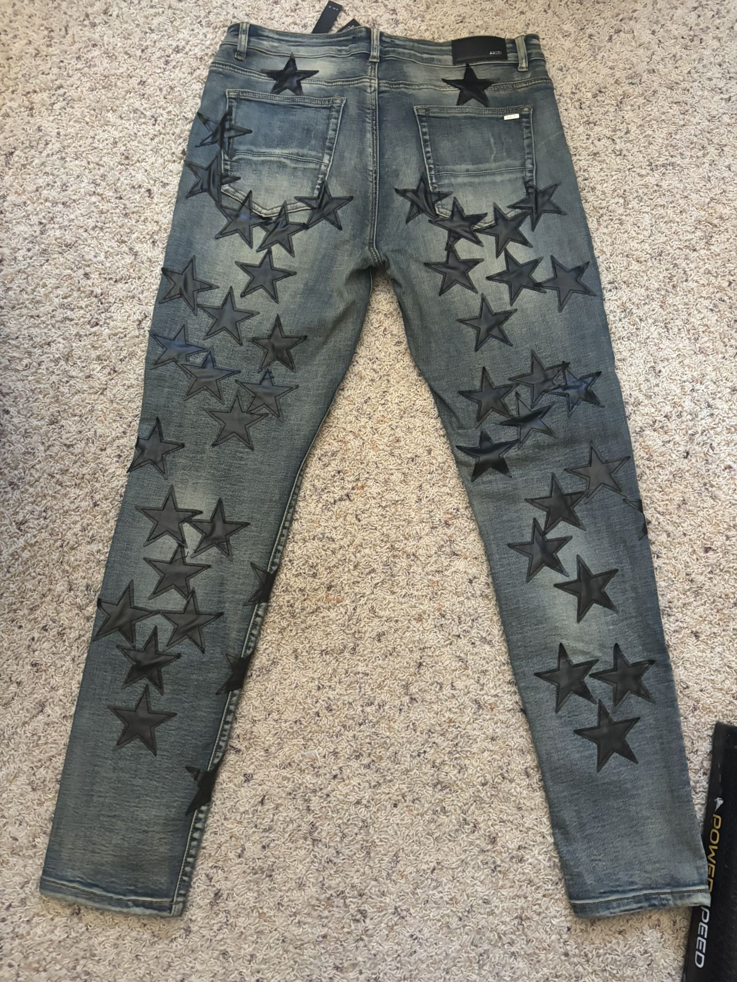amiri x chemist jeans