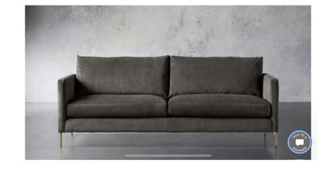 Arhaus Clarkson Sofa + Matching Ottoman | Near Perfect Condition