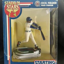 Kenner Starting Lineup Stadium Stars Cecil Fielder MLB Figure 1992