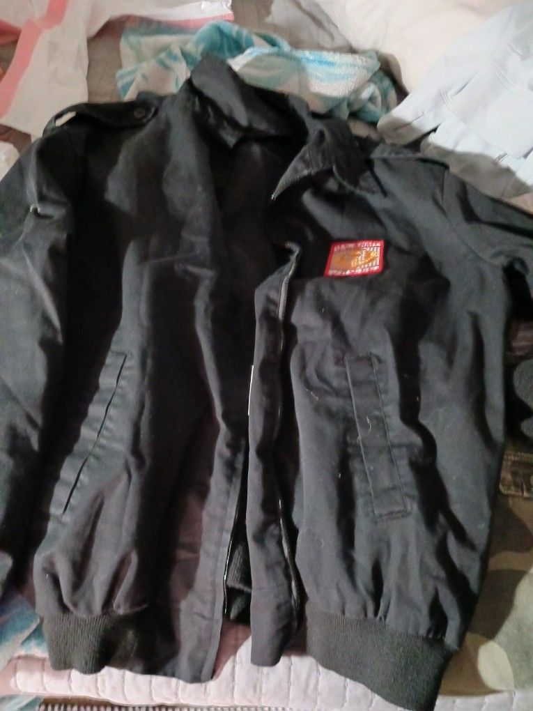 Mens New Army Windbreaker Jacket Light Weight Sz Med Larg 20 Firm