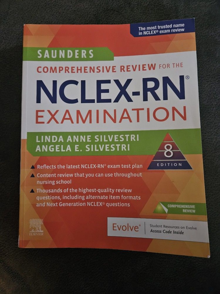 NCLEX Nursing RN Textsbooks 