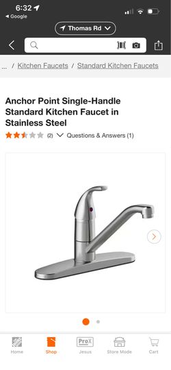 Kitchen sink faucet