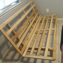 Futon Couch Turns Into Full Size Bed