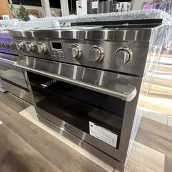 🔥 Professional Stainless Steel Electric Range with Digital Controls 🔥