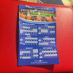 Royals Collectible Calendars