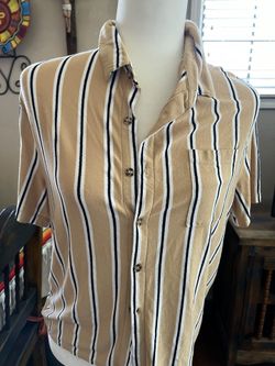 Striped Blouse Top
