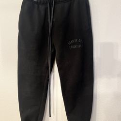 Essentials Black Sweat Pants 