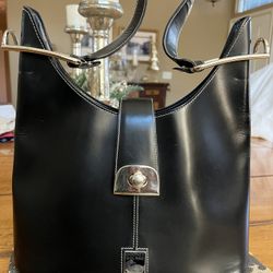 Large Leather Hobo Handbag