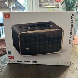 JBL- Authentics 200 Smart Speaker Black
