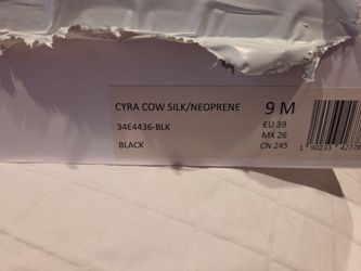 Calvin Klein womans leather boots