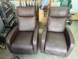 Leather Recliners Compact