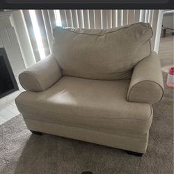 GREY SOFA CHAIR