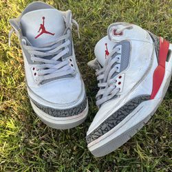 Jordan 3 “Fire Red” Size 10 No Box