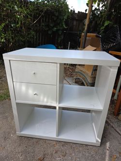 White Desk Solid Wood