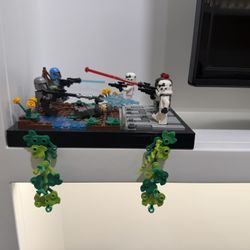 LEGO STAR WARS MINIFIGURE MOC INCLUDES MINIFIGS