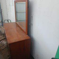 Older LANE Dresser with Mirror