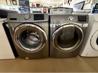Samsung Front Load Electric Washer & Dryer Set