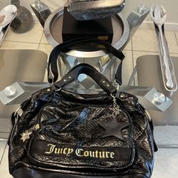 Like New Rare Vintage Juicy Couture Black Handbag $100  OBO/ Shipping Available 