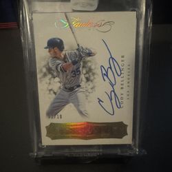 2018 flawless finishes gold #ff-cb cody bellinger auto/10