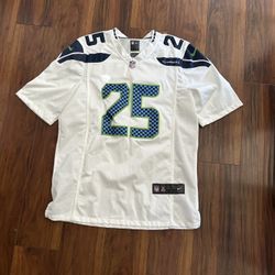 Sherman NFL Jersey, Size Large, Used, #25, Seahawks Athletic Jersey