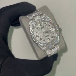 Men’s Watches Vvs Moissanite